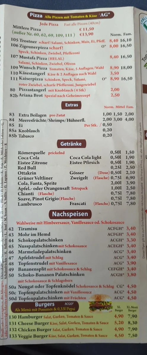 Speisekarte photo 4