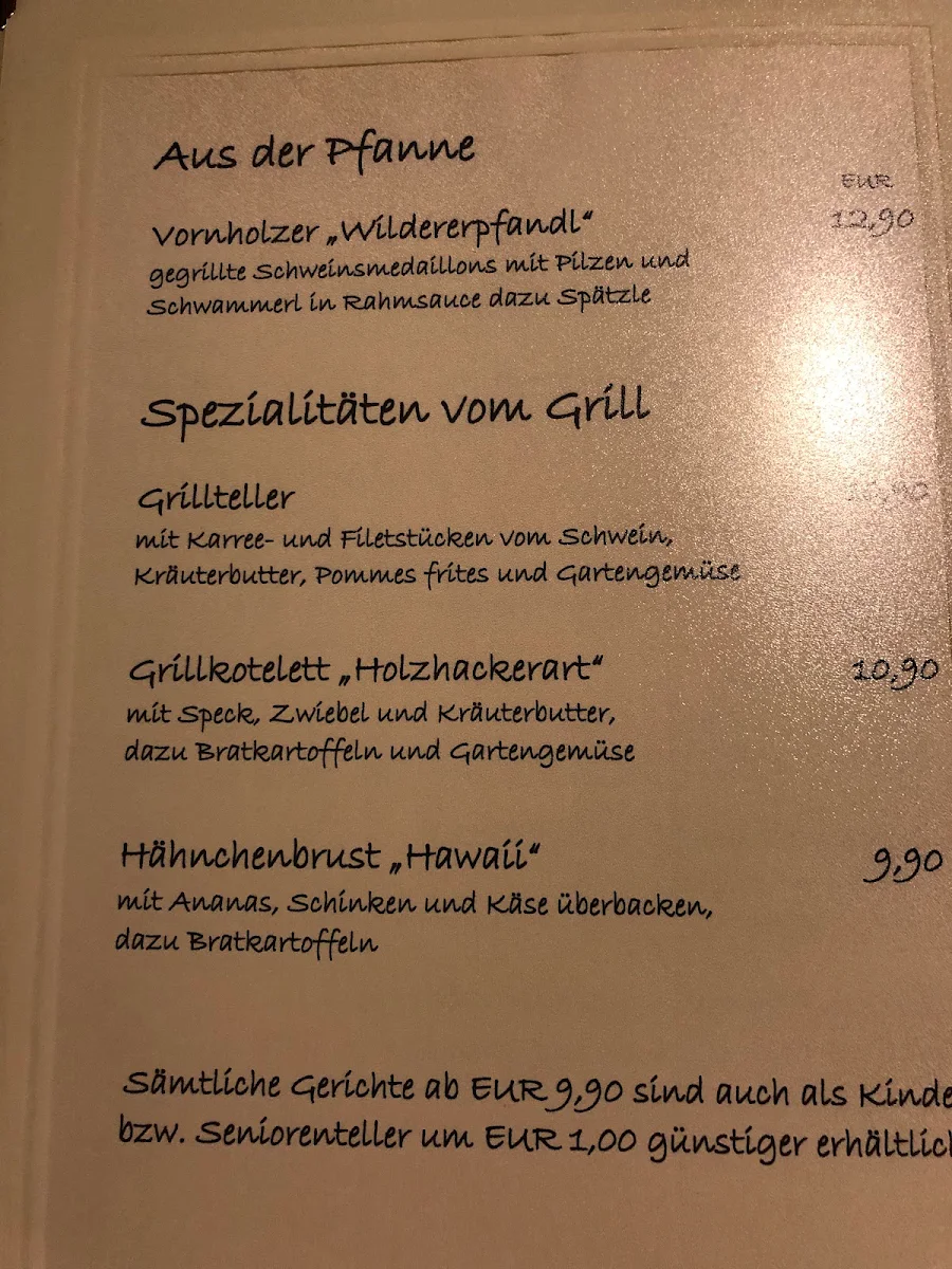 Speisekarte photo 3