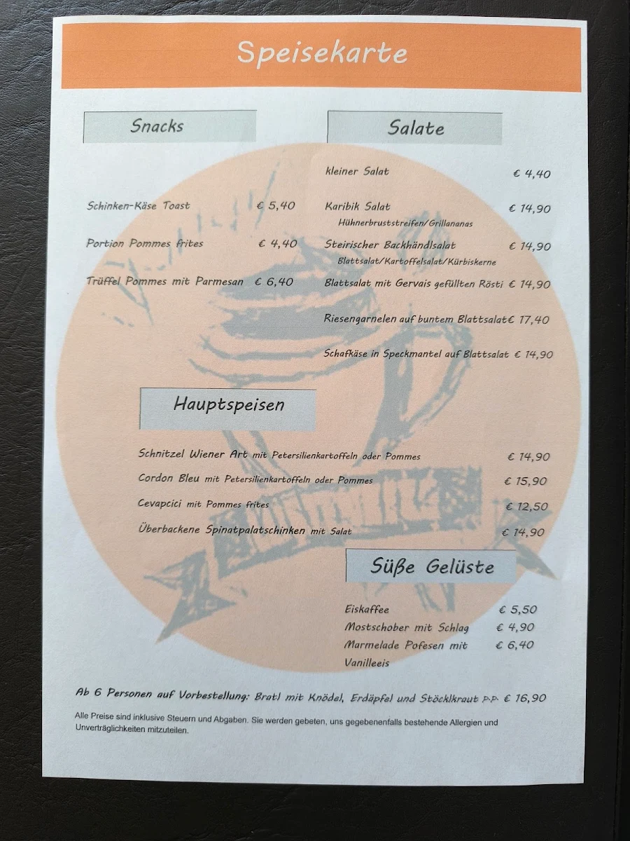Speisekarte photo 1