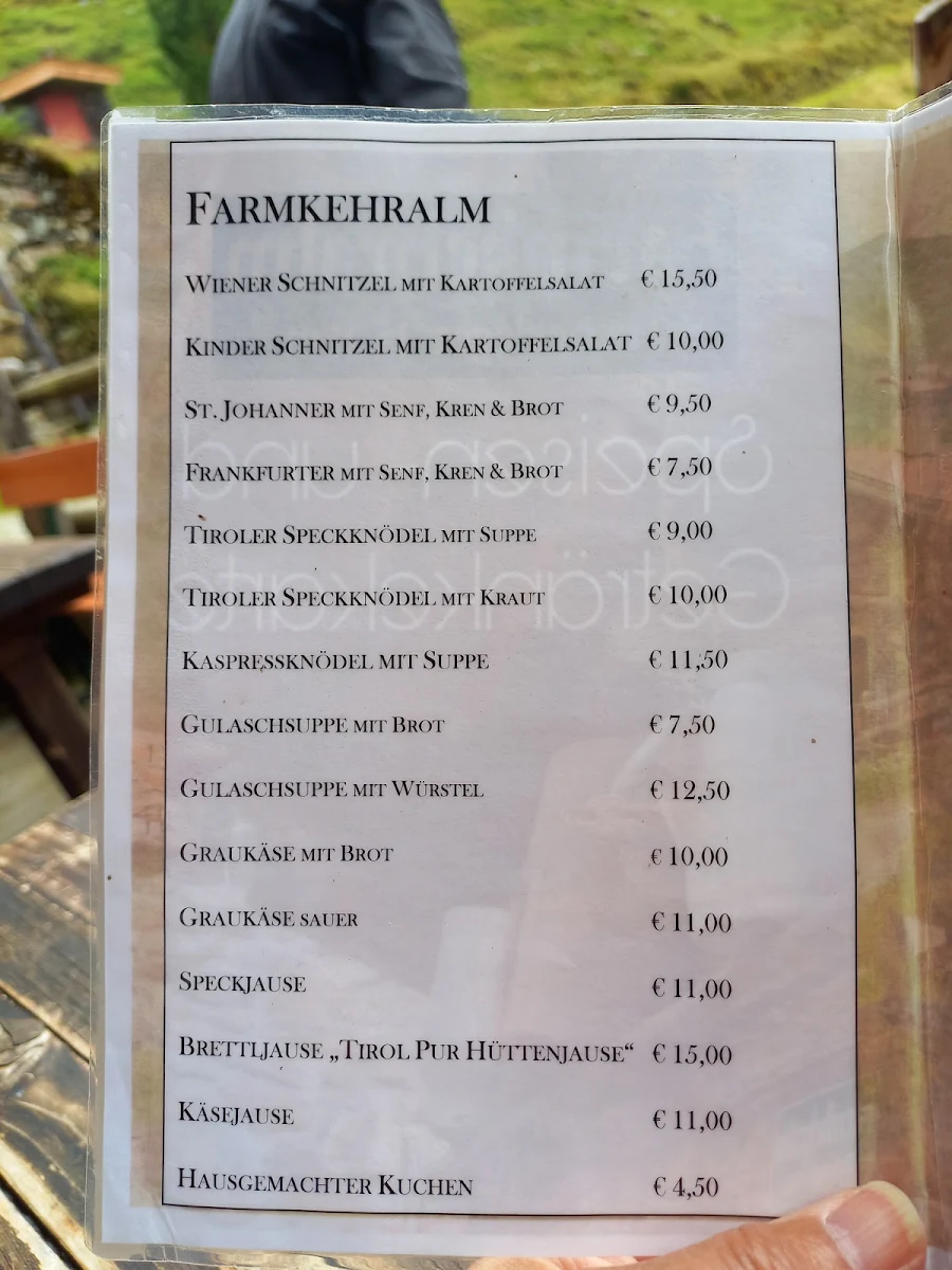 Speisekarte photo 2