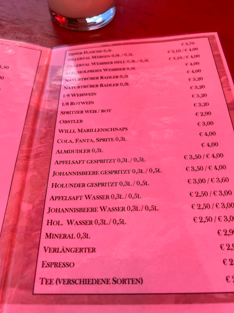 Speisekarte photo 6