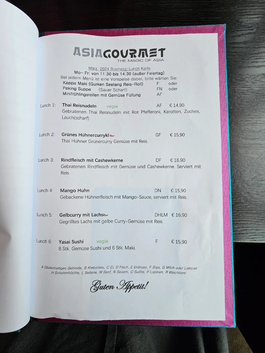 Speisekarte photo 3