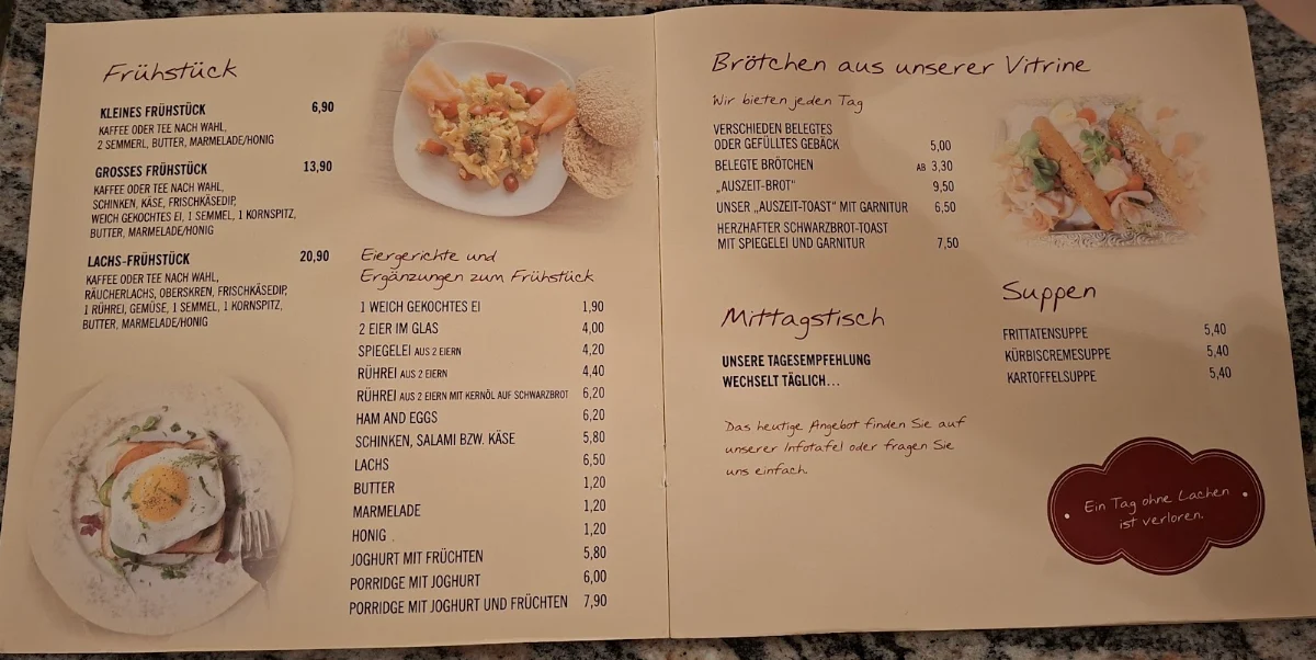 Speisekarte photo 1