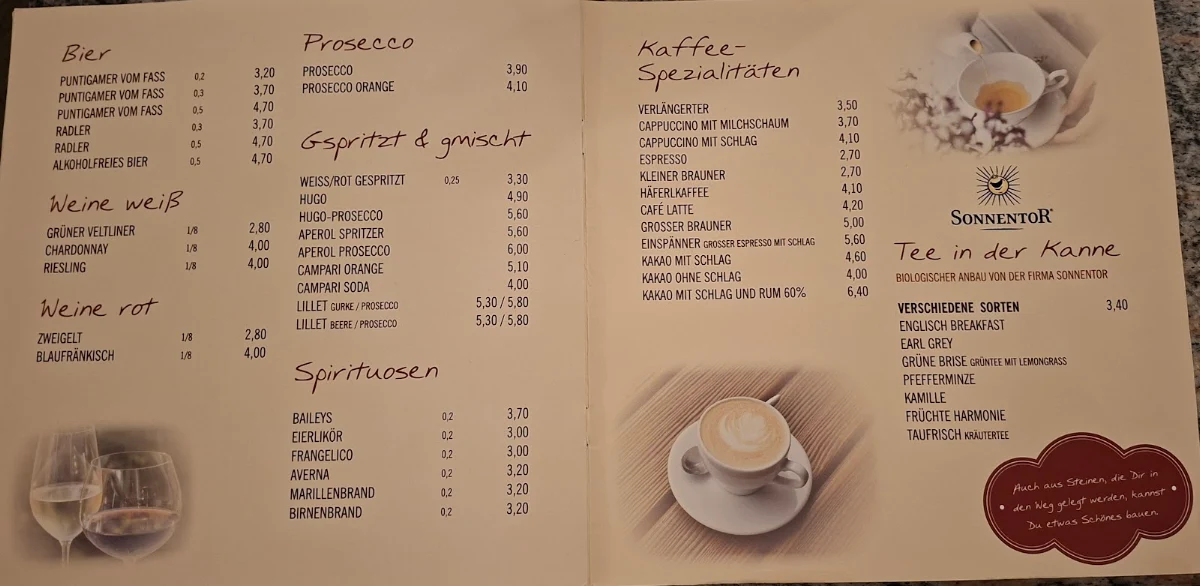 Speisekarte photo 2