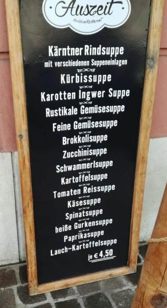 Speisekarte photo 4
