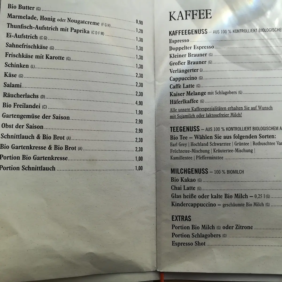 Speisekarte photo 7