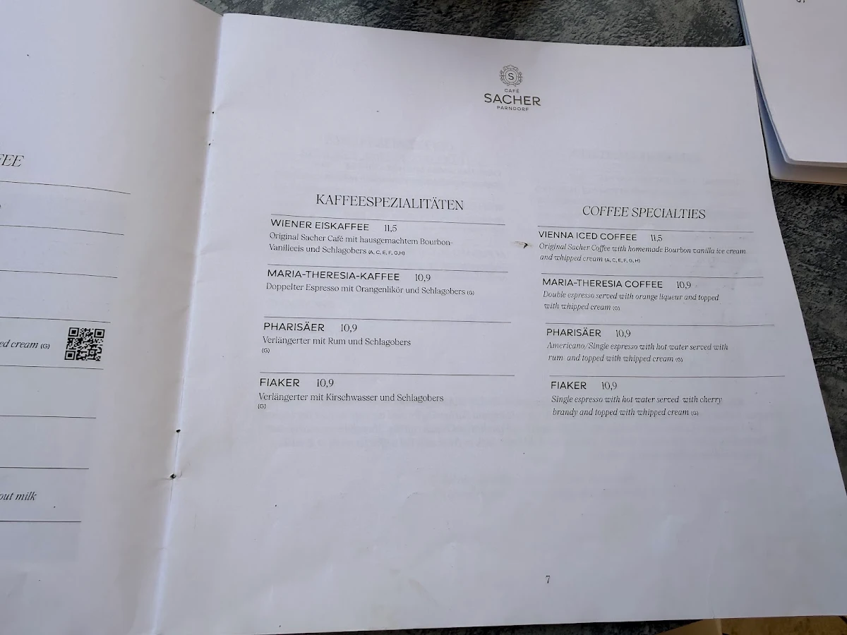 Speisekarte photo 2