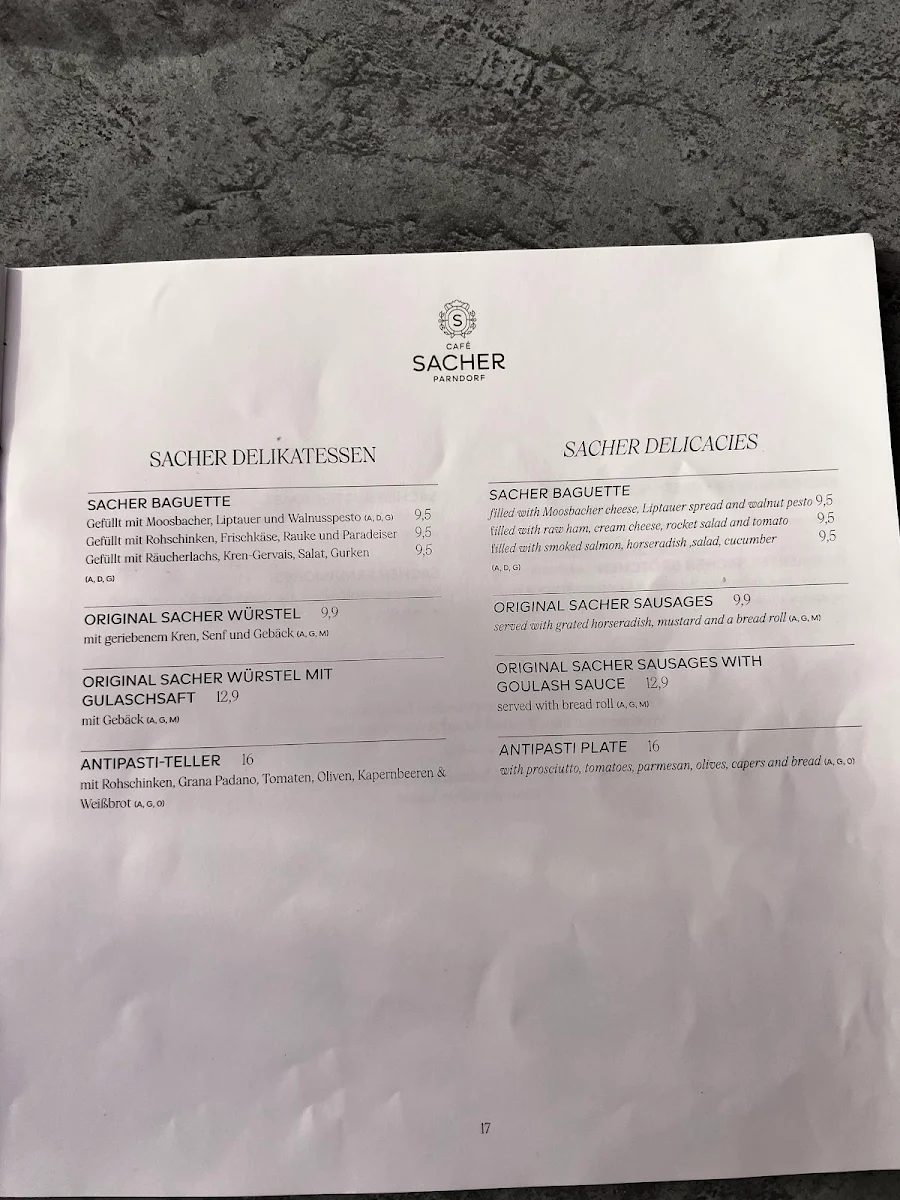 Speisekarte photo 4