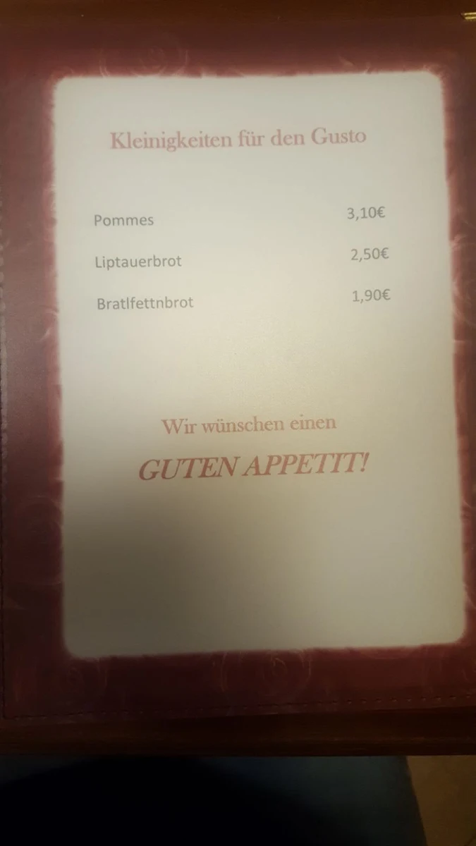 Speisekarte photo 4