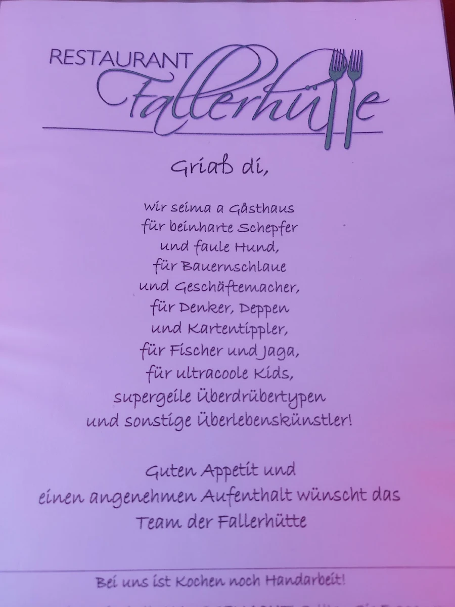 Speisekarte photo 6