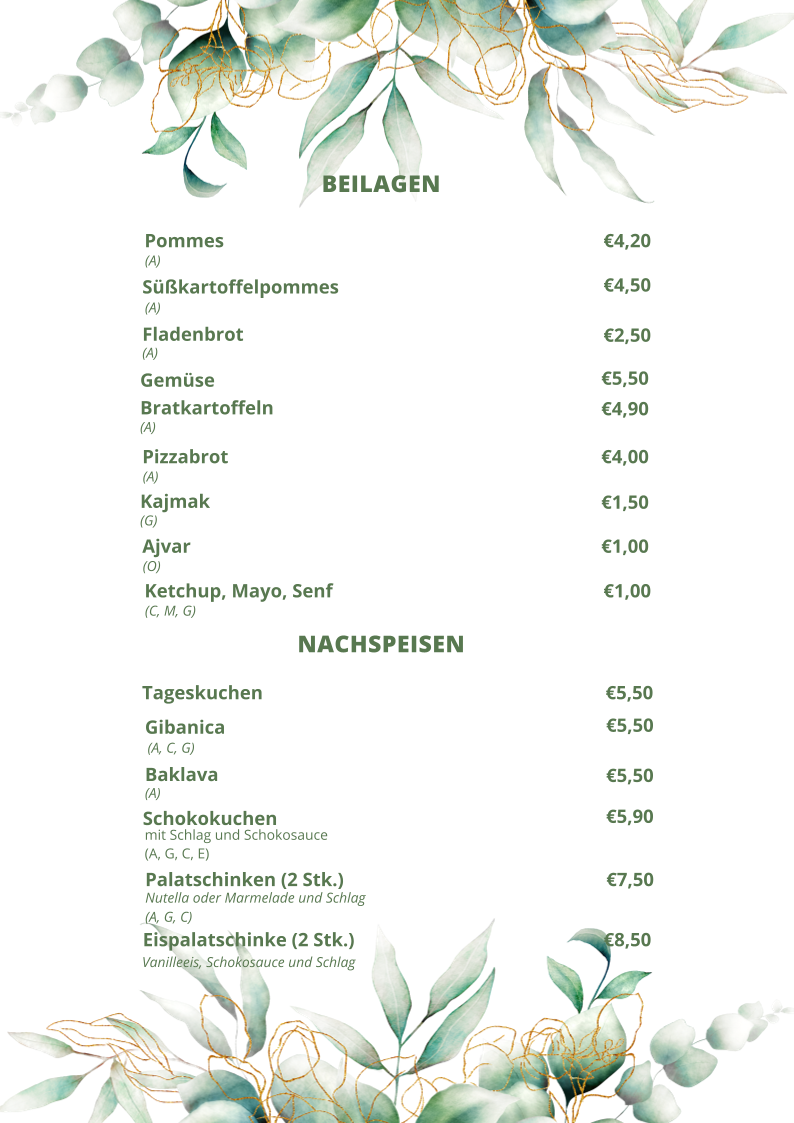 Speisekarte photo 6