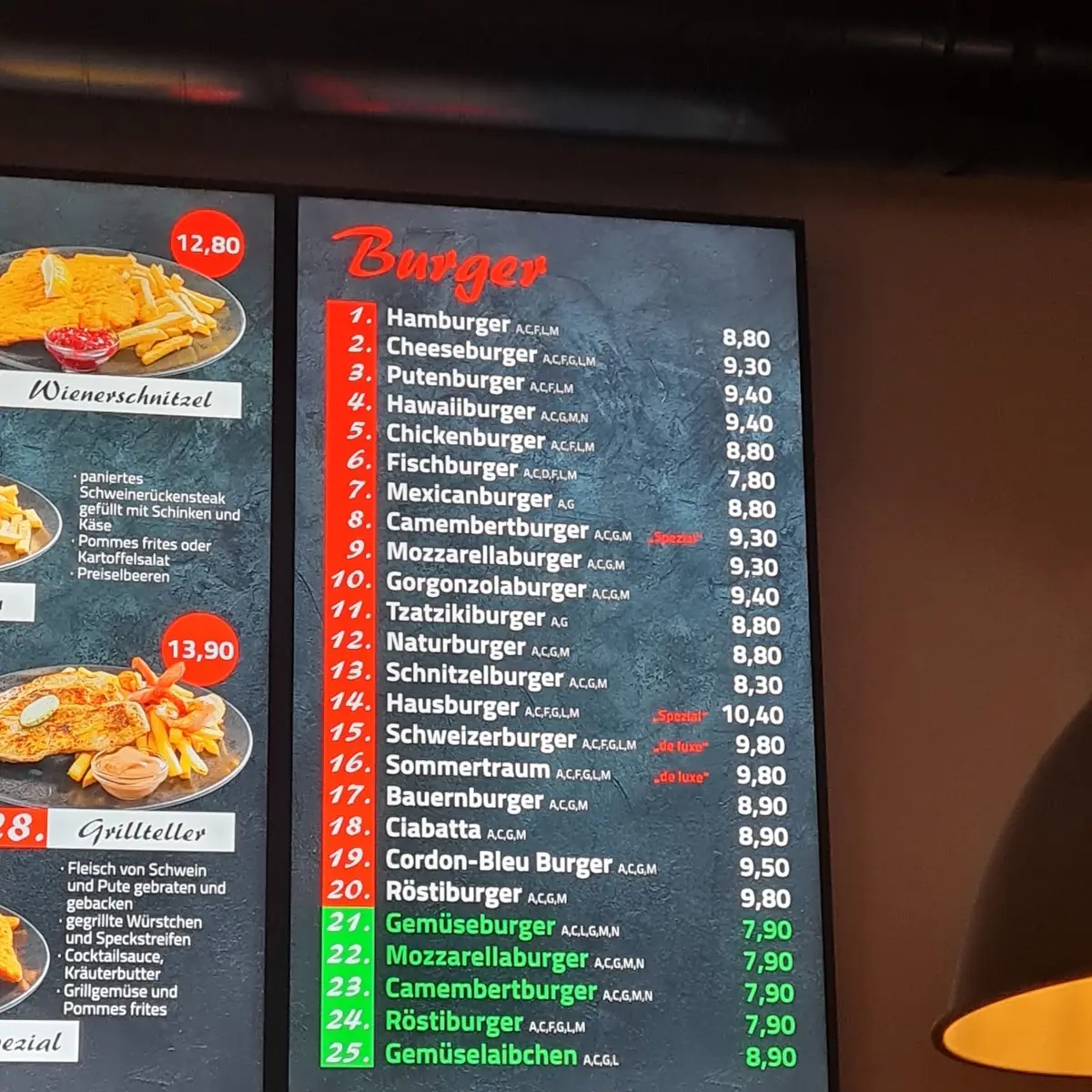 Speisekarte photo 1
