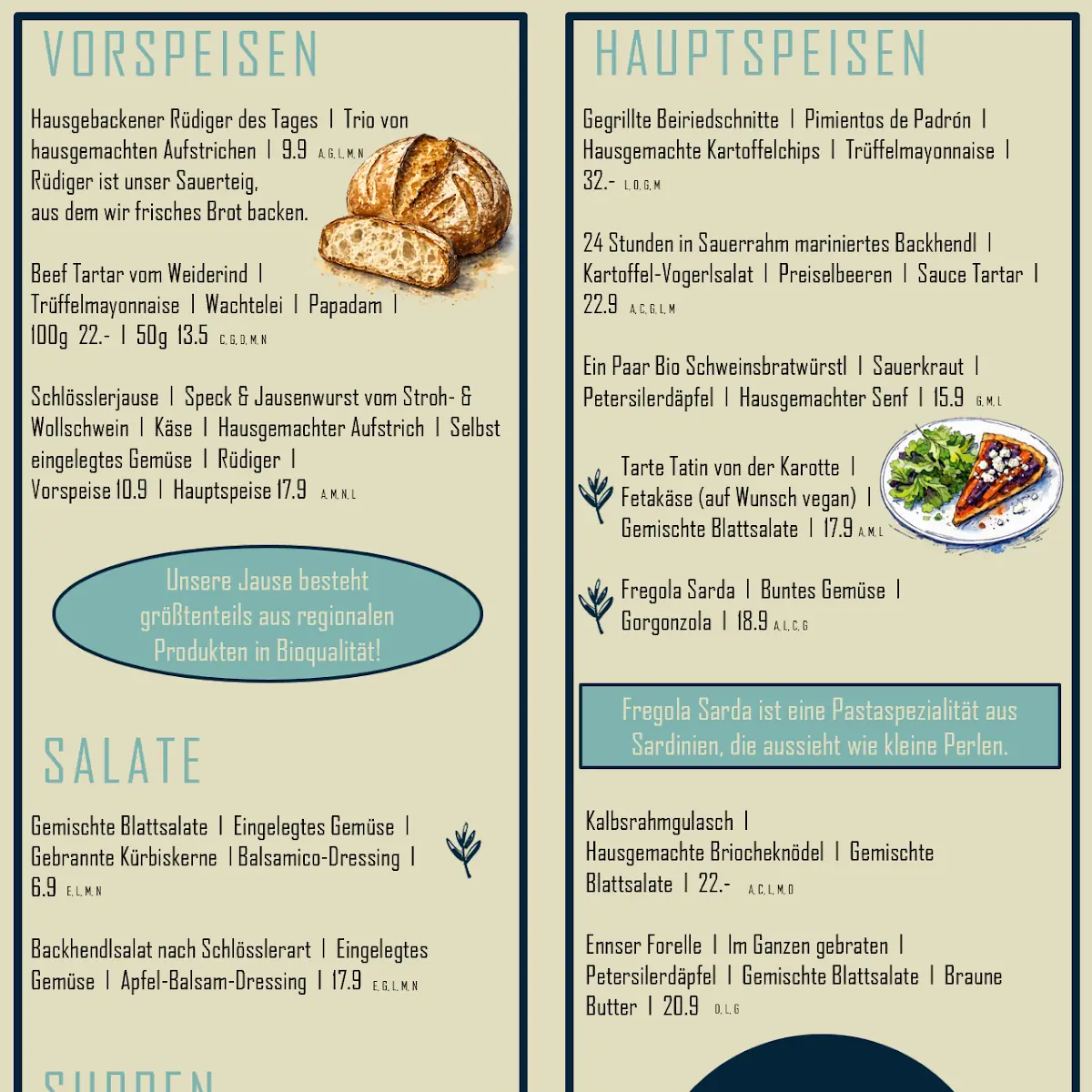 Speisekarte photo 1