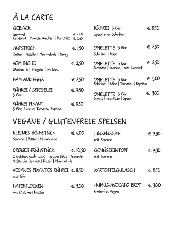 Speisekarte photo 4