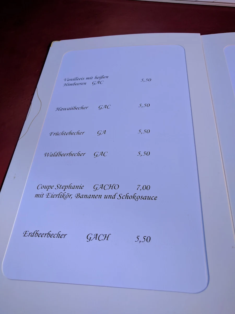 Speisekarte photo 2
