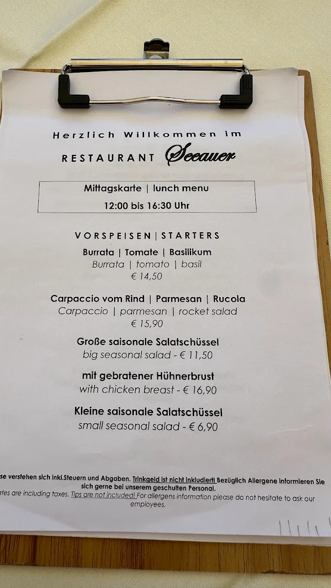 Speisekarte photo 3