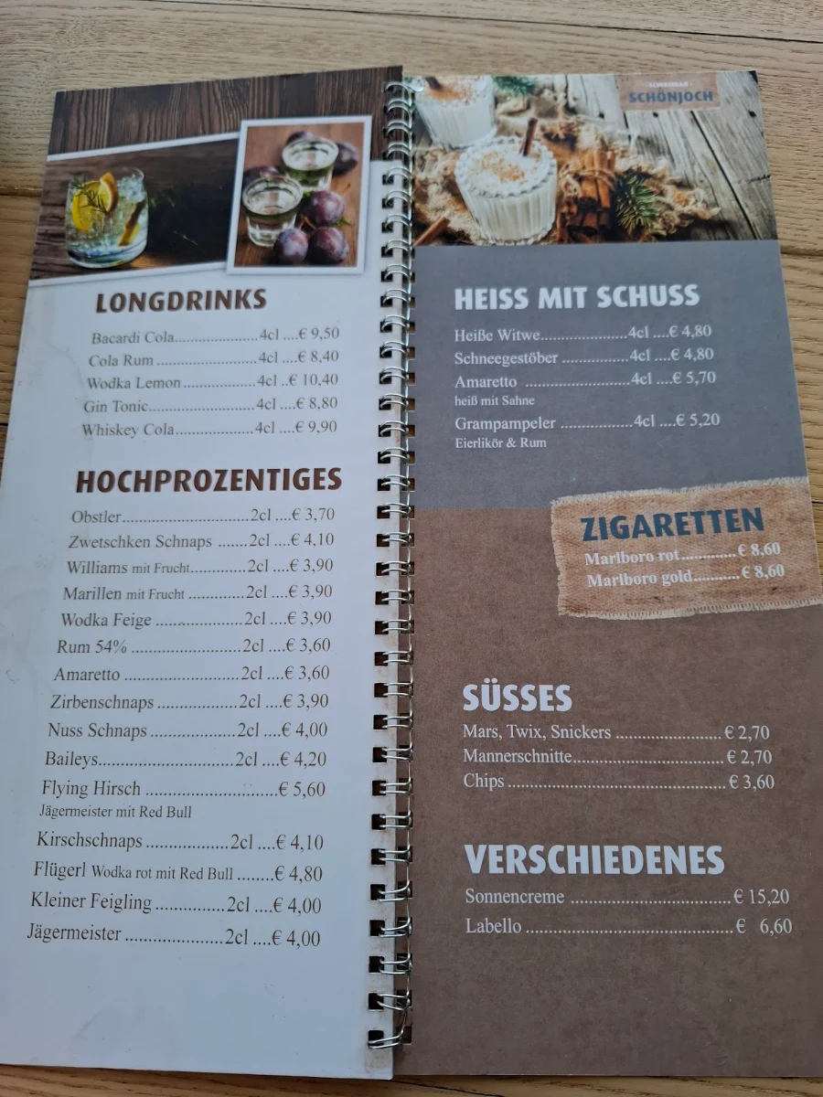 Speisekarte photo 1