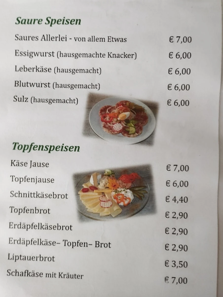 Speisekarte photo 2