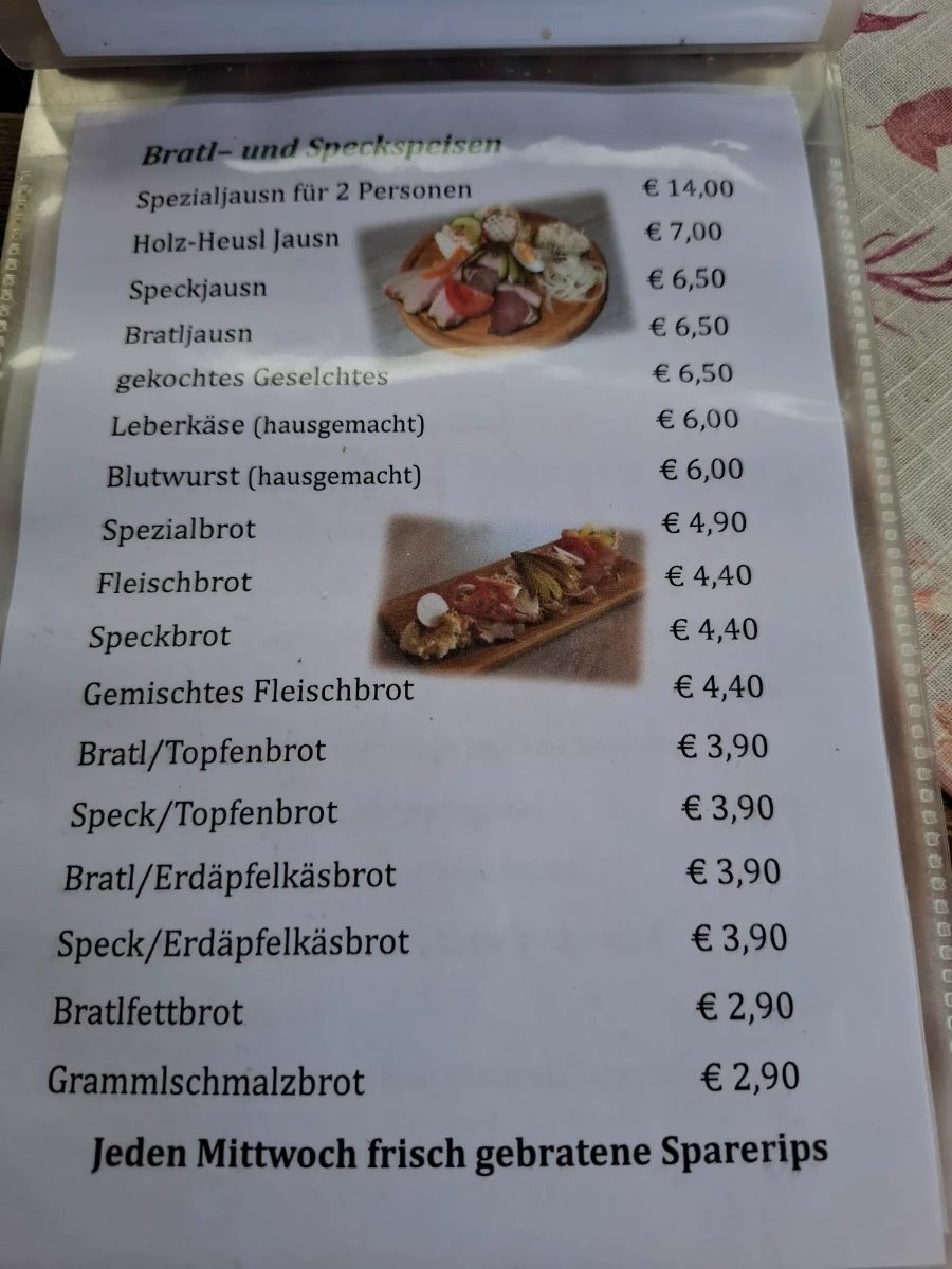 Speisekarte photo 4