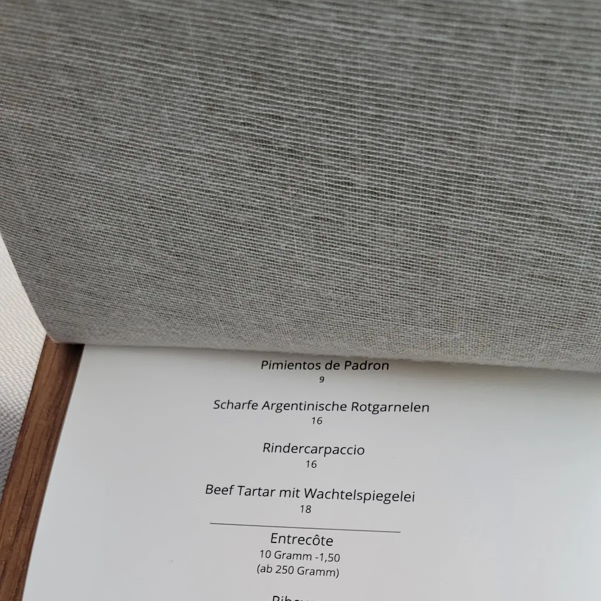 Speisekarte photo 3