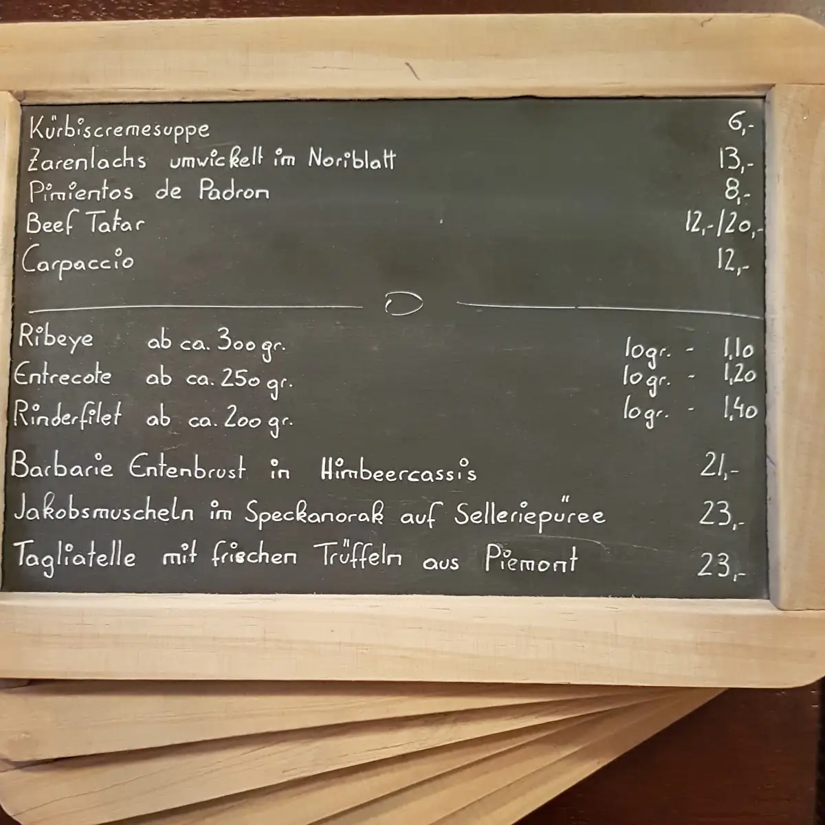 Speisekarte photo 5