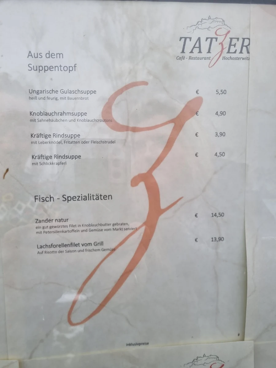 Speisekarte photo 1