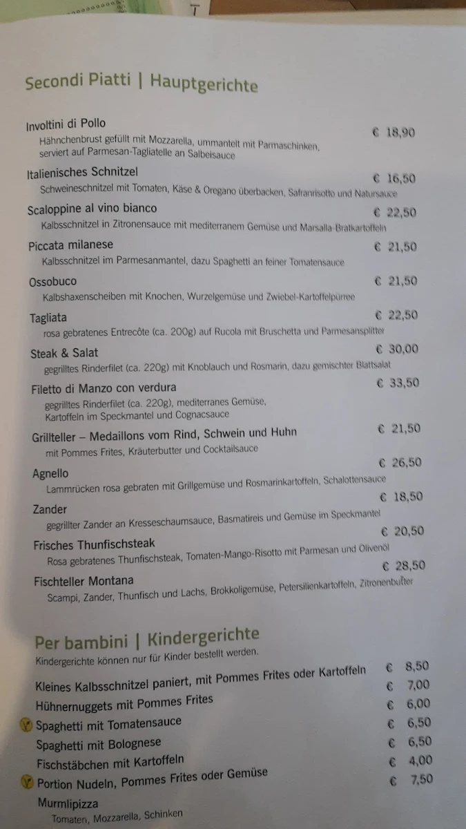 Speisekarte photo 1