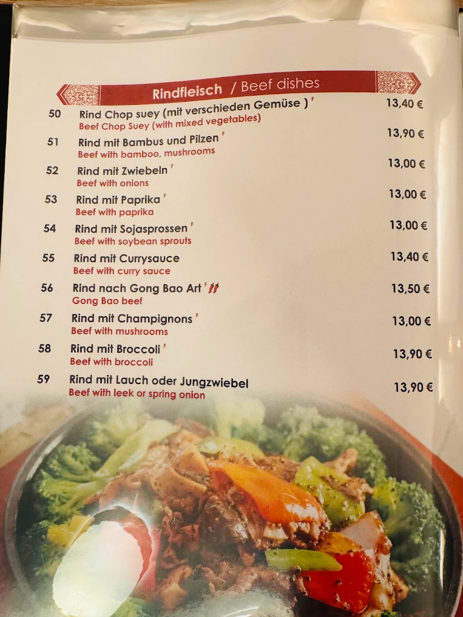 Speisekarte photo 2