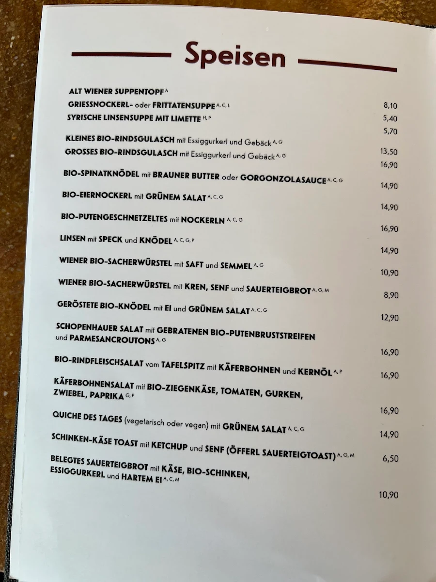 Speisekarte photo 10