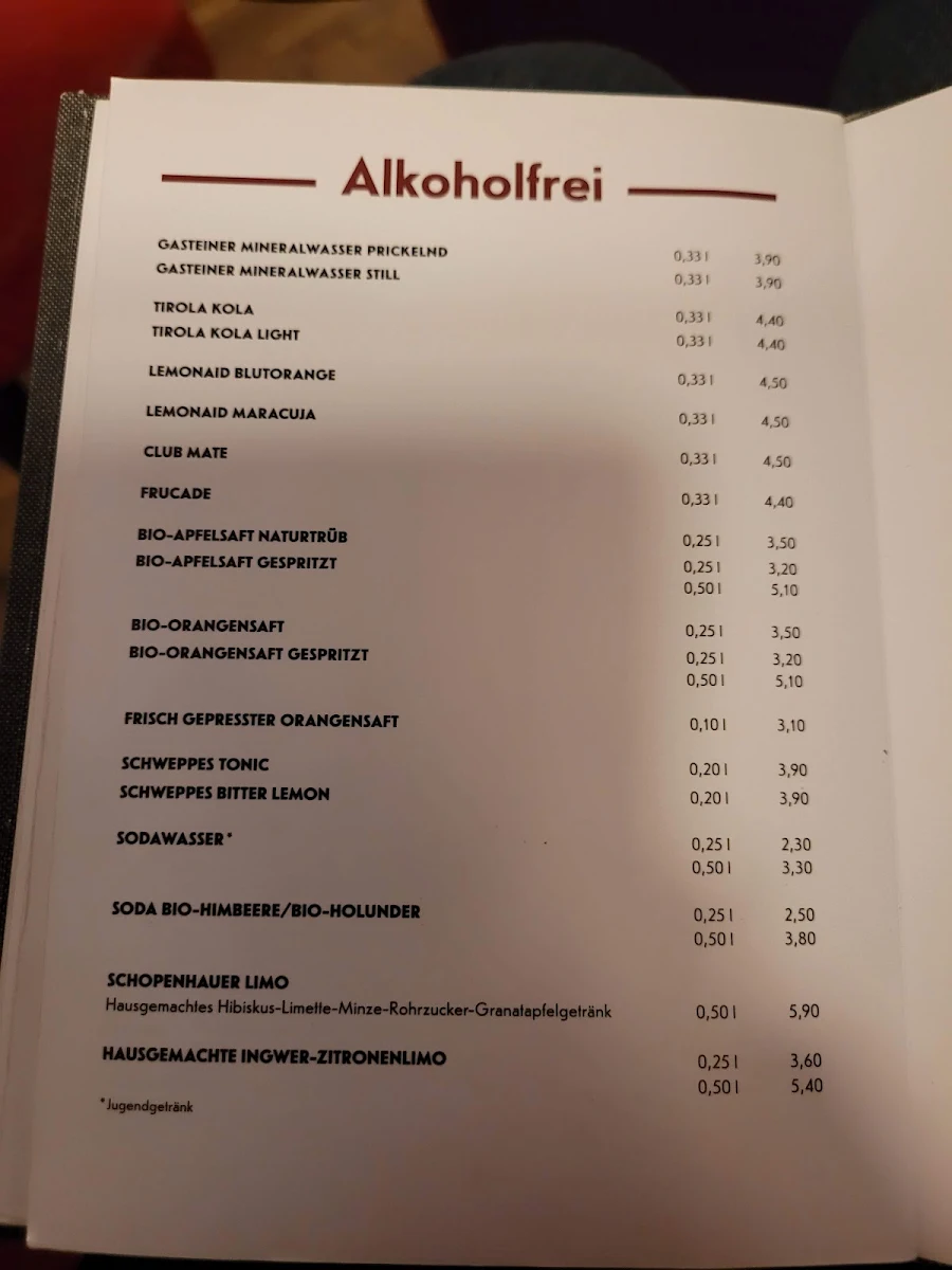 Speisekarte photo 4