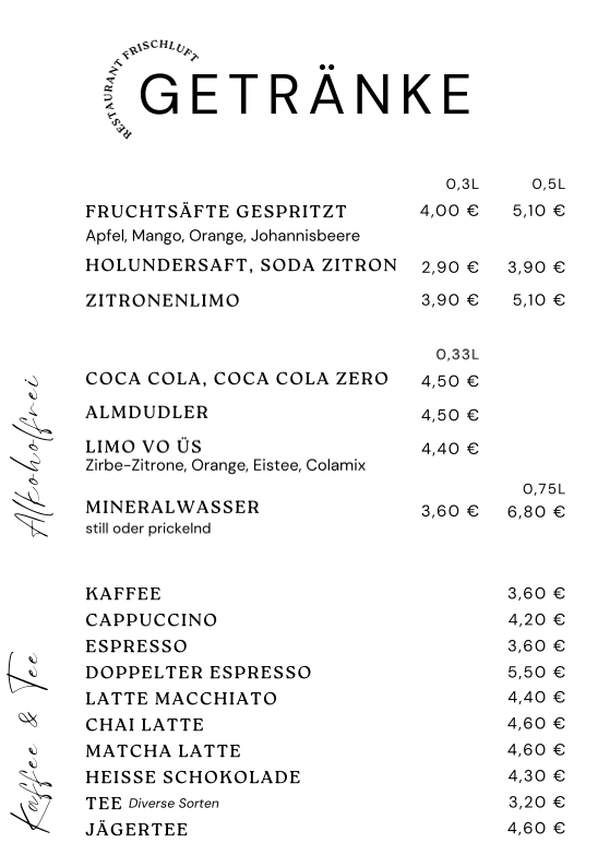 Speisekarte photo 2