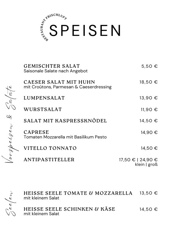 Speisekarte photo 4