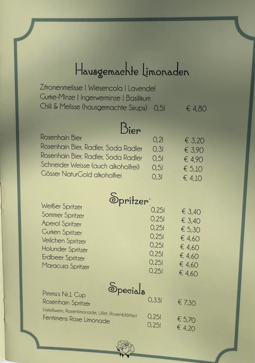 Speisekarte photo 1