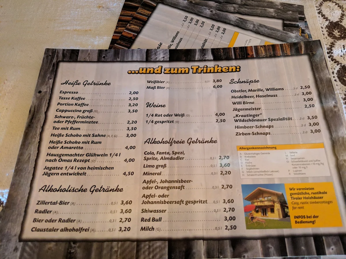 Speisekarte photo 9