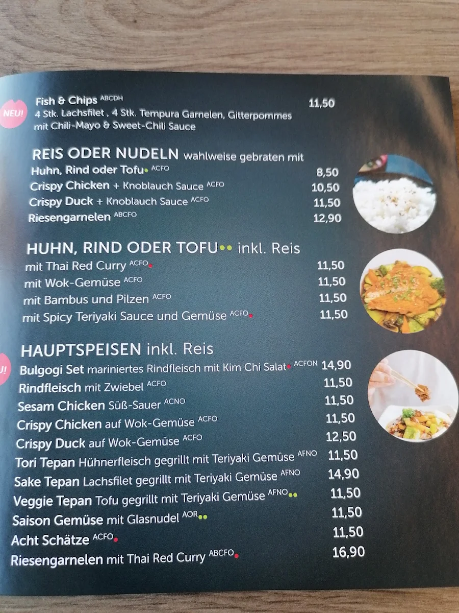 Speisekarte photo 2