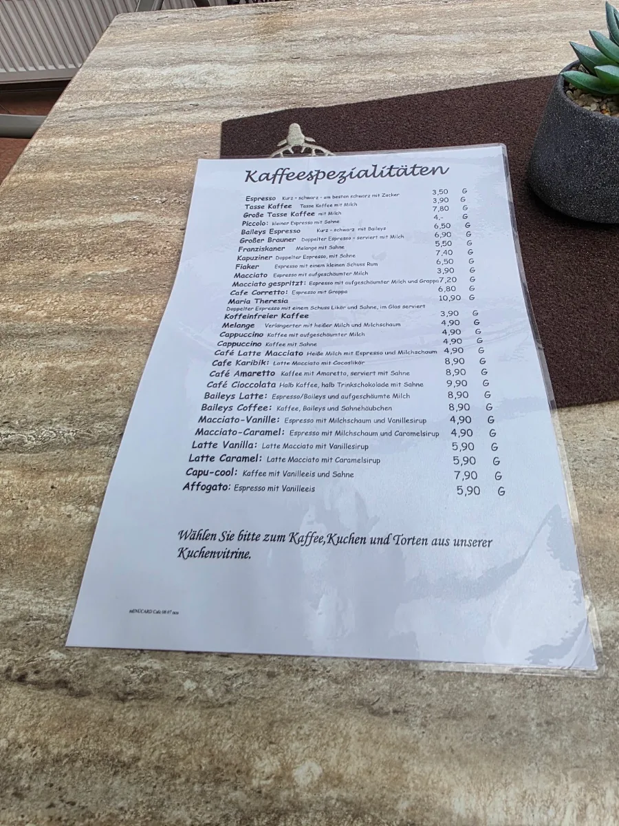 Speisekarte photo 1