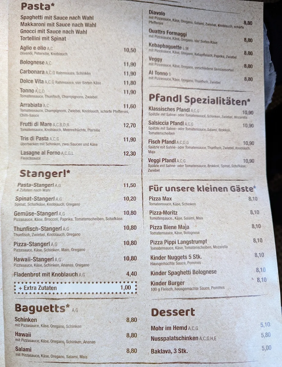 Speisekarte photo 3