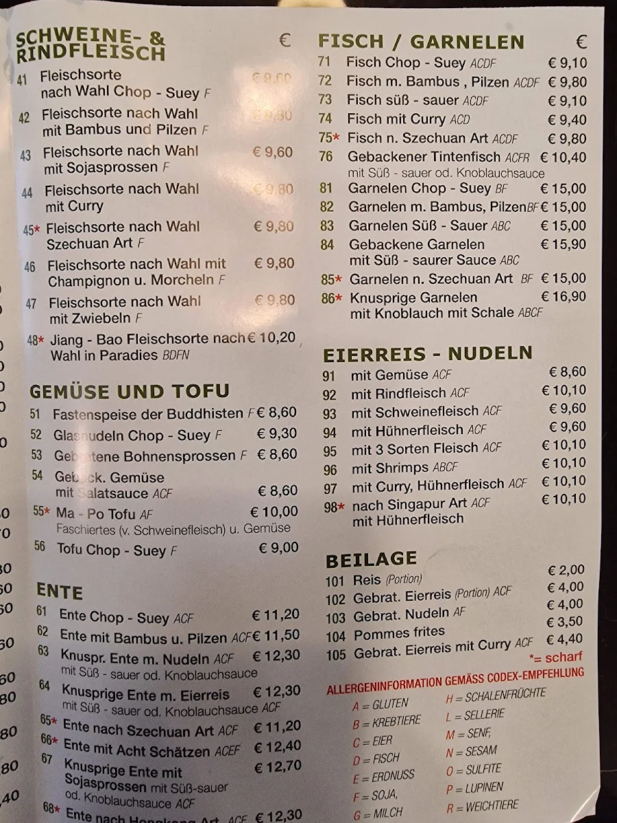 Speisekarte photo 6