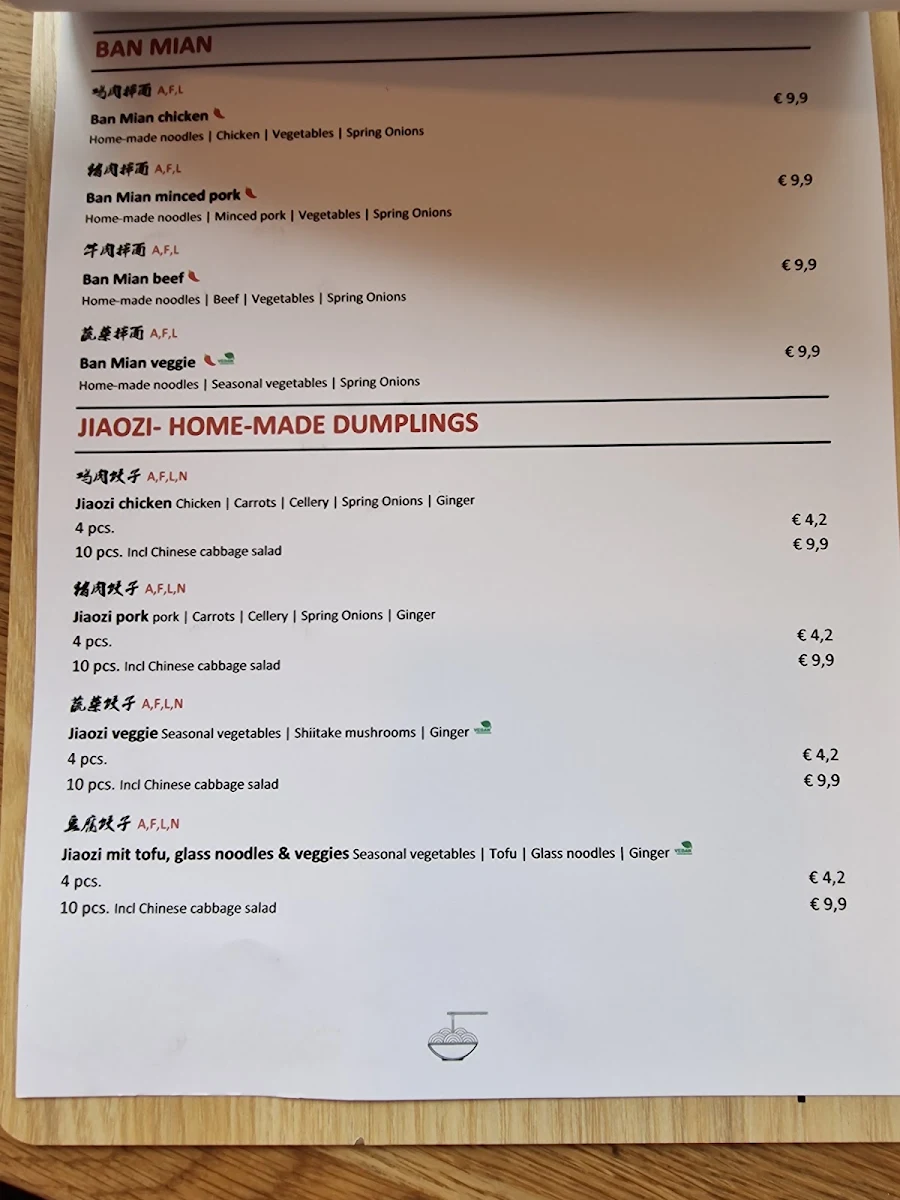 Speisekarte photo 1