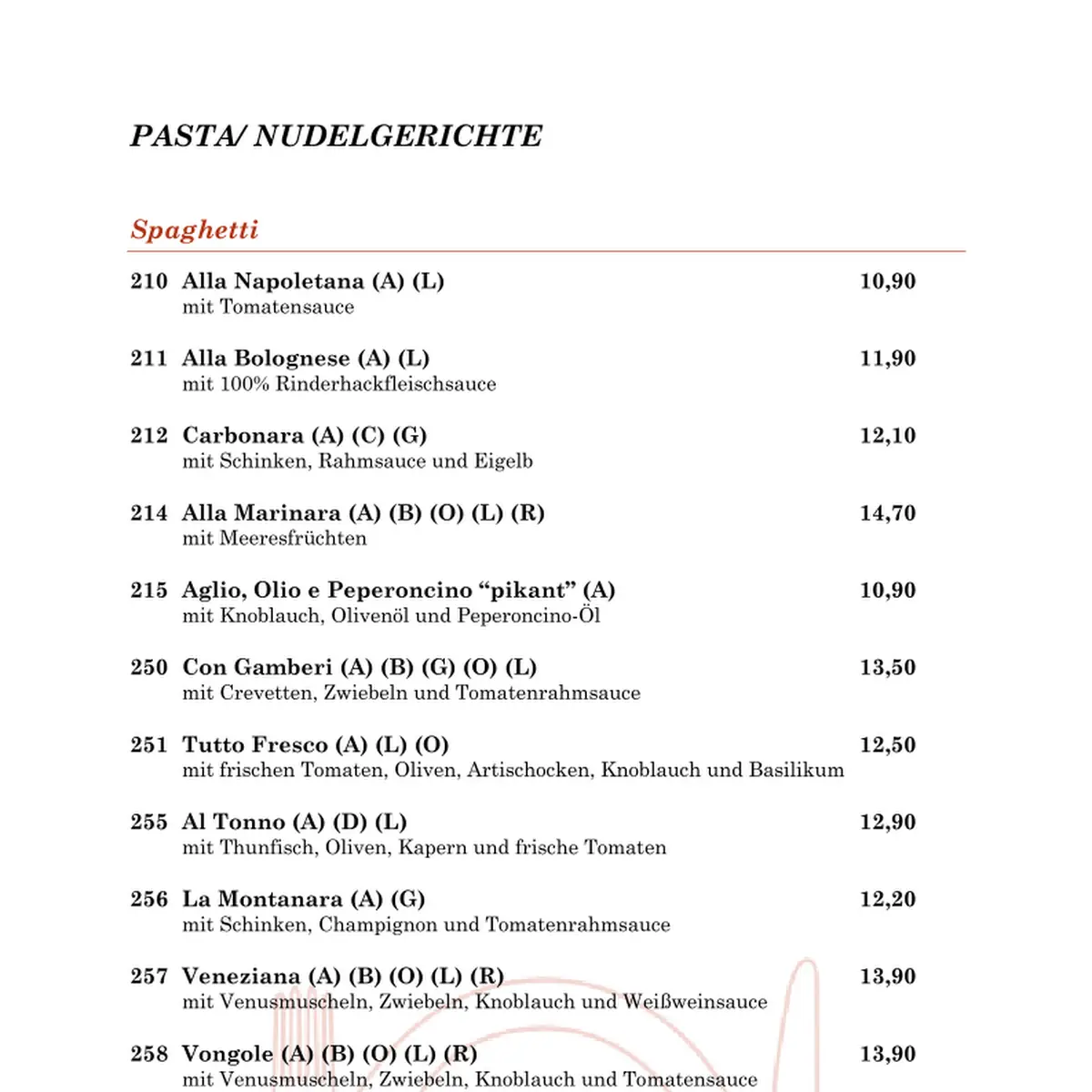Speisekarte photo 6