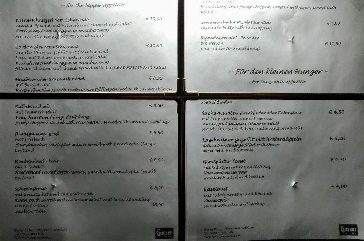 Speisekarte photo 2