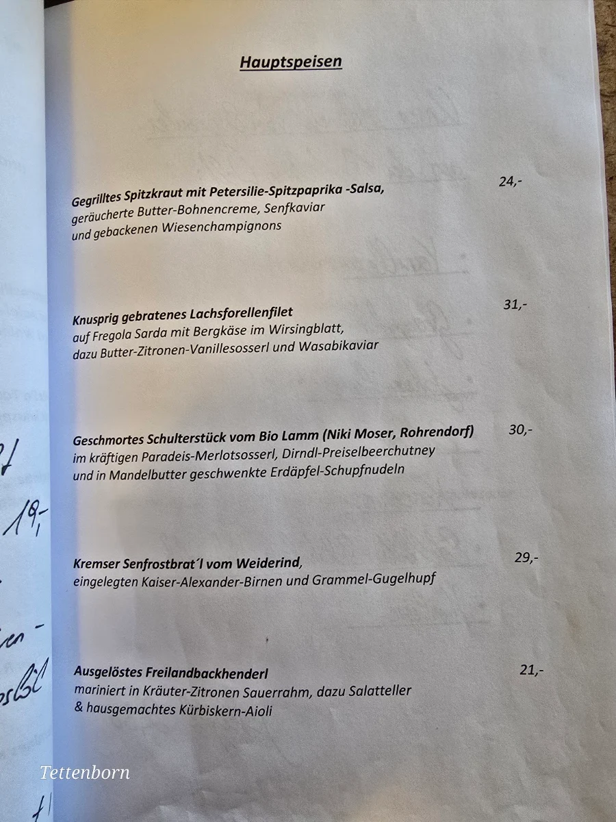Speisekarte photo 2
