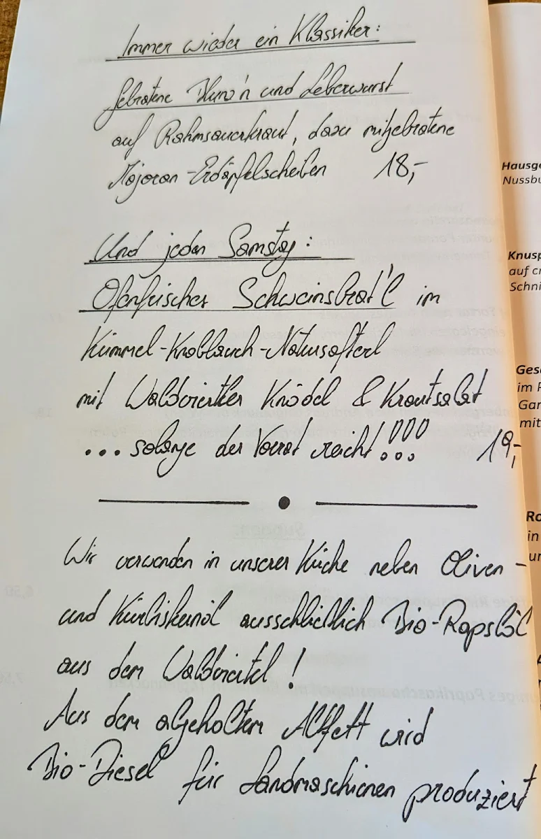 Speisekarte photo 7