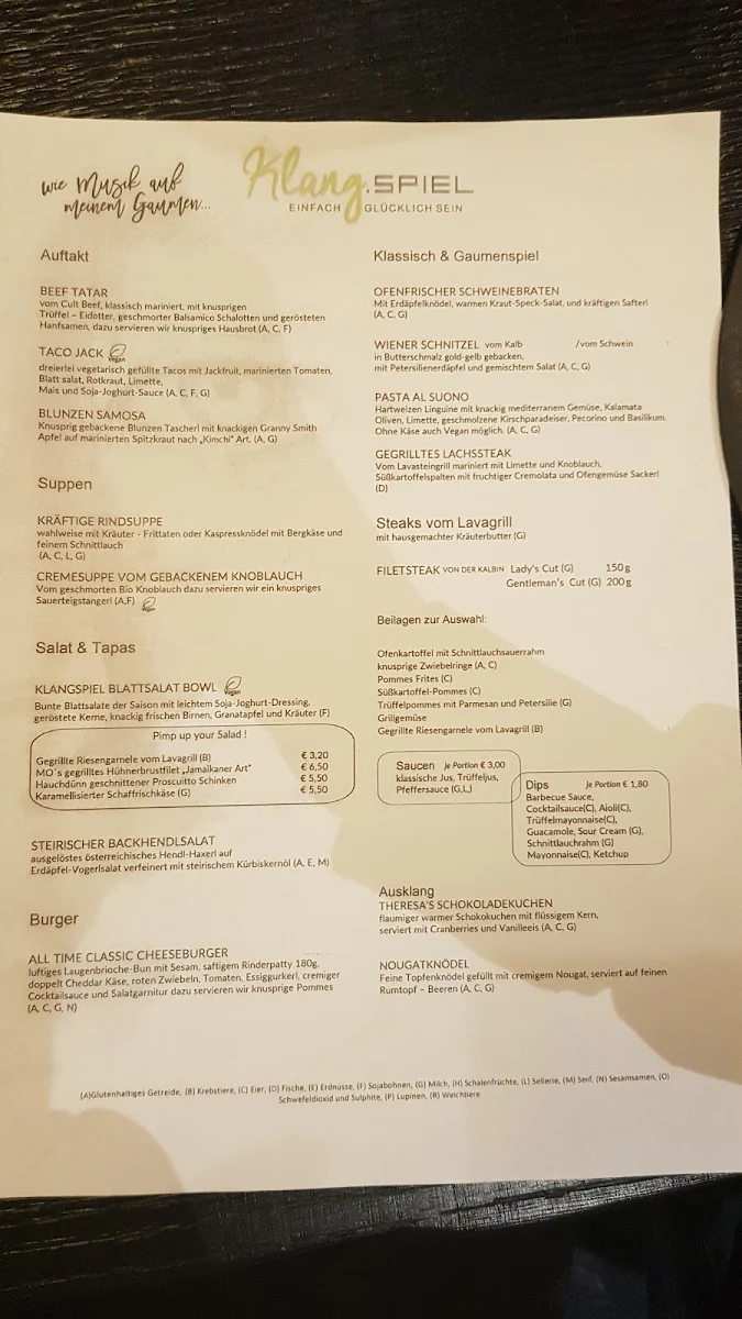 Speisekarte photo 3