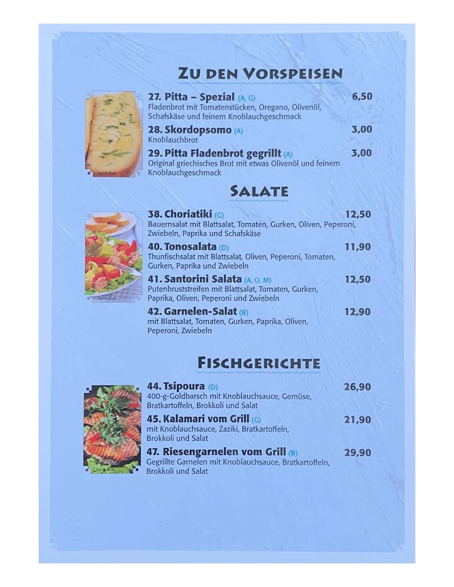 Speisekarte photo 2