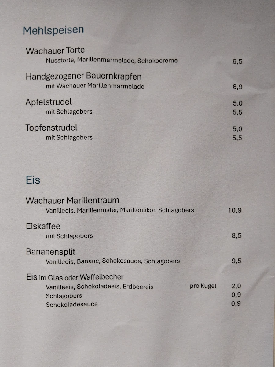 Speisekarte photo 1