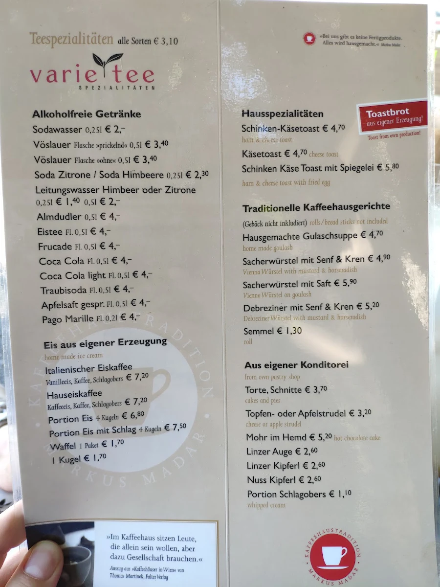 Speisekarte photo 1