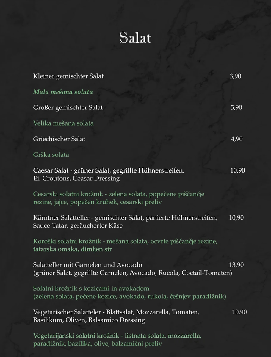 Speisekarte photo 3