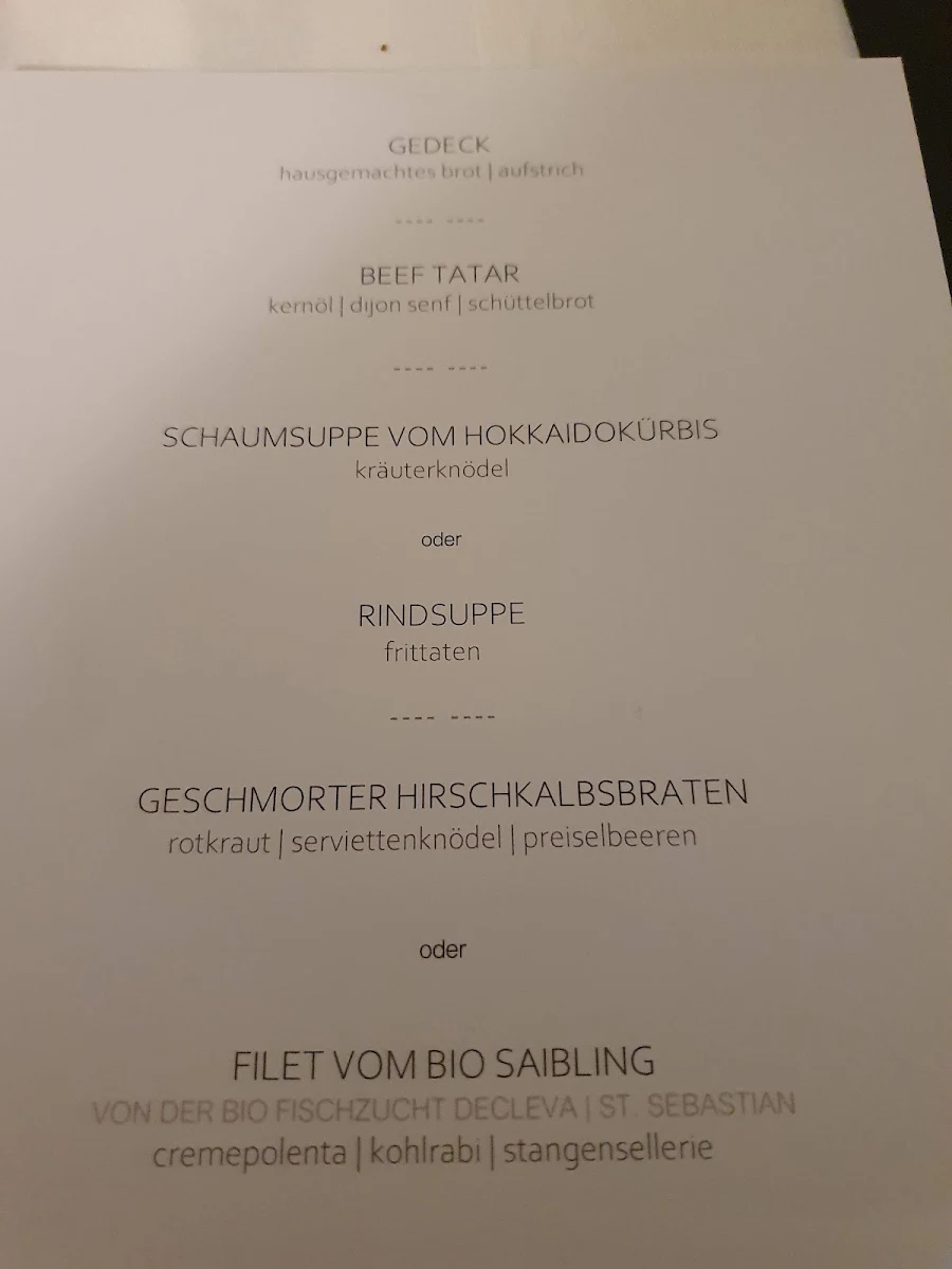 Speisekarte photo 3