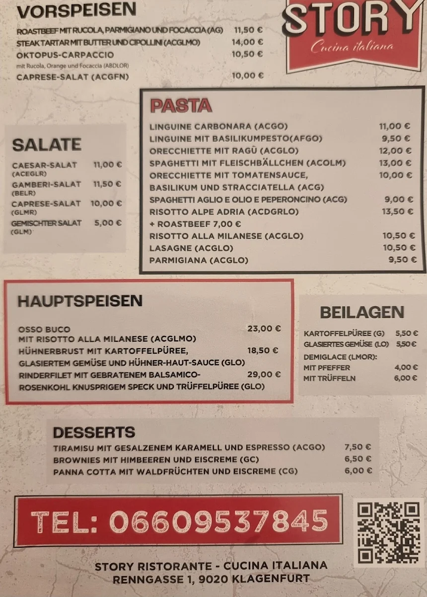 Speisekarte photo 2